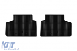 Specific rubber mats suitable for Mercedes GLB X247 after 2019, 4-piece set, black color-image-6229190