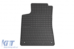 Specific rubber mats suitable for Mercedes GLB X247 after 2019, 4-piece set, black color-image-6230722