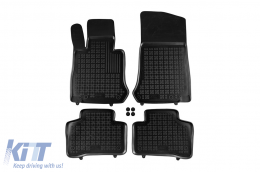 image-43-Specific rubber mats suitable for Mercedes GLC X253, GLC coupe C253 after 2016, 4-piece set, black color