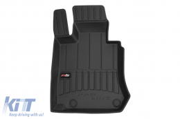 Specific rubber mats suitable for Mercedes GLC X253, GLC Coupe C253 2015-2022, 4-piece set, black color, with 24-month warranty-image-6221175