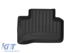 Specific rubber mats suitable for Mercedes GLC X253, GLC Coupe C253 2015-2022, 4-piece set, black color, with 24-month warranty-image-6221177