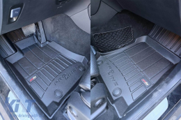 Specific rubber mats suitable for Mercedes GLC X253, GLC Coupe C253 2015-2022, 4-piece set, black color, with 24-month warranty-image-6221183