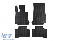 Specific rubber mats suitable for Mercedes GLC X253, GLC coupe C253 after 2015, 4-piece set, black color - ABFMM6018185