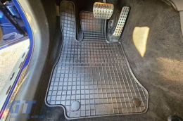 Specific rubber mats suitable for Mercedes GLC X253, GLC coupe C253 after 2015, 4-piece set, black color-image-6225157