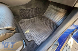 Specific rubber mats suitable for Mercedes GLC X253, GLC coupe C253 after 2015, 4-piece set, black color-image-6225158