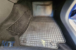 Specific rubber mats suitable for Mercedes GLC X253, GLC coupe C253 after 2015, 4-piece set, black color-image-6225159