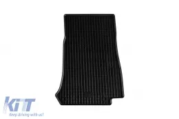 Specific rubber mats suitable for Mercedes GLC SUV X253, Coupe C253, GLC-is after 2015, EQC after 2019, 4-piece set, black color-image-6228912
