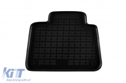 Specific rubber mats suitable for Mercedes GLE C167 coupe after 2019, 4-piece set, black color-image-6215832