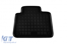 Specific rubber mats suitable for Mercedes GLE C167 coupe after 2019, 4-piece set, black color-image-6215833