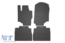 Specific rubber mats suitable for Mercedes GLE W167 after 2019, 4-piece set, black color - ABFMM6019333