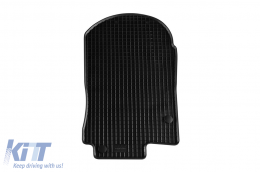 Specific rubber mats suitable for Mercedes GLS X167, GLS PHEV after 2019, 4-piece set, black color-image-6229247