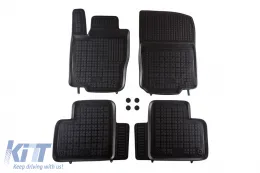 image-27-Specific rubber mats suitable for Mercedes ML W166 2011-2015, GL X166 2012-2015, GLE W166, GLE coupe C295 2015-2019, 4-piece set, black color