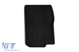 Specific rubber mats suitable for Mercedes ML W166, GL X166 2012-2015, GLE Coupe C292 2015-2019, 4-piece set, black color-image-6248755