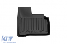 Specific rubber mats suitable for Mercedes S class W221 short wheelbase 2005-2013, 4-piece set, black color, with 24-month warranty-image-6222763