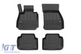 image-79-Specific rubber mats suitable for Mini Clubman F54 after 2015, 4-piece set, black color, with 24-month warranty