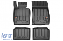 image-39-Specific rubber mats suitable for Mini Countryman Cooper S 2010-2016, 4-piece set, black color, with 24-month warranty