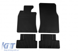 image-14-Specific rubber mats suitable for Mini One, Cooper 2006-2014, 4-piece set, black color