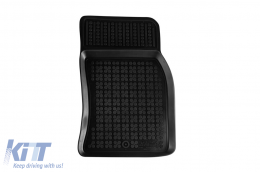 Specific rubber mats suitable for Mini One, Cooper 2001-2013, 4-piece set, black color-image-6214254