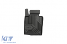 Specific rubber mats suitable for Mini Countryman, Cooper S 2010-2016, 4-piece set, black color from Frogum No. 77 series-image-6227002