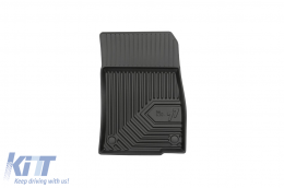 Specific rubber mats suitable for Mini Countryman, Cooper S 2010-2016, 4-piece set, black color from Frogum No. 77 series-image-6227003
