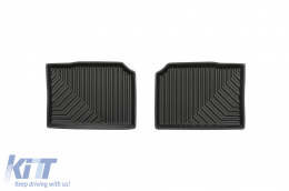 Specific rubber mats suitable for Mini Countryman, Cooper S 2010-2016, 4-piece set, black color from Frogum No. 77 series-image-6227004