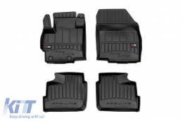 image-52-Specific rubber mats suitable for Mitsubishi Space Star after 2013, 4-piece set, black color, with 24-month warranty