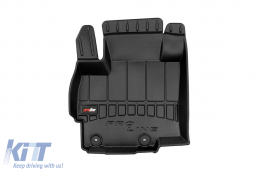 Specific rubber mats suitable for Mitsubishi Space Star after 2013, 4-piece set, black color, with 24-month warranty-image-6221761