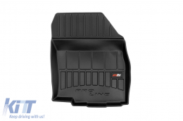 Specific rubber mats suitable for Mitsubishi Space Star after 2013, 4-piece set, black color, with 24-month warranty-image-6221762