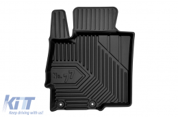 Specific rubber mats suitable for Mitsubishi Eclipse Cross after 2018, 4-piece set, black color-image-6226842
