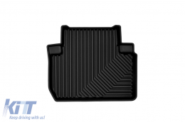 Specific rubber mats suitable for Mitsubishi Eclipse Cross after 2018, 4-piece set, black color-image-6226845