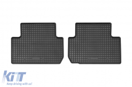 Specific rubber mats suitable for Mitsubishi Eclipse Cross after 2018, 4-piece set, black color-image-6249741