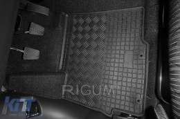 Specific rubber mats suitable for Mitsubishi Eclipse Cross after 2018, 4-piece set, black color-image-6249742