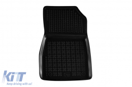 Specific rubber mats suitable for Nissan Juke after 2019, 4-piece set, black color-image-6216012