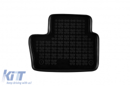 Specific rubber mats suitable for Nissan Juke after 2019, 4-piece set, black color-image-6216013