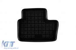 Specific rubber mats suitable for Nissan Juke after 2019, 4-piece set, black color-image-6216014