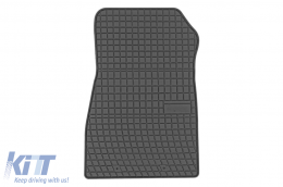 Specific rubber mats suitable for Nissan Juke after 2019, 4-piece set, black color-image-6230708