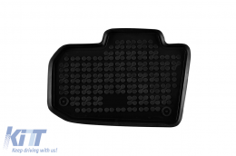 Specific rubber mats suitable for Nissan Leaf 2013-2022, after 2022, 4-piece set, black color-image-6216003