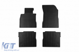 image-57-Specific rubber mats suitable for Nissan Note after 2013, 4-piece set, black color