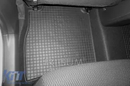 Specific rubber mats suitable for Nissan Pulsar after 2014, 4-piece set, black color-image-6228867