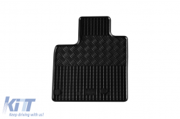 Specific rubber mats suitable for Nissan Qashqai after 2022, 4-piece set, black color-image-6250053