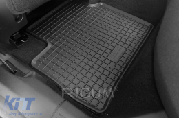 Specific rubber mats suitable for Nissan Qashqai after 2022, 4-piece set, black color-image-6250058