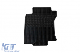 Specific rubber mats suitable for Nissan X-Trail after 2014, 4-piece set, black color-image-6228852
