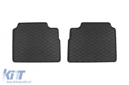Specific rubber mats suitable for Nissan X-Trail after 2023, 4-piece set, black color-image-6229384