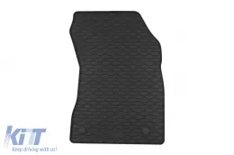 Specific rubber mats suitable for Nissan X-Trail e-Power after 2023, 4-piece set, black color-image-6250204