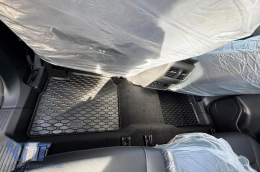 Specific rubber mats suitable for Nissan X-Trail e-Power after 2023, 4-piece set, black color-image-6250211