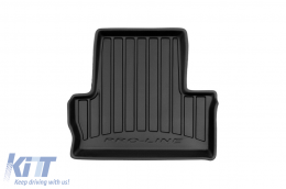 Specific rubber mats suitable for Opel Ampera 2012-2014, 4-piece set, black color, with 24-month warranty from Frogum 3D ProLine series.-image-6222849