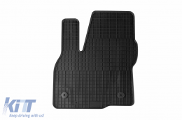 Specific rubber mats suitable for Opel Ampera after 2017, 4-piece set, black color-image-6226143