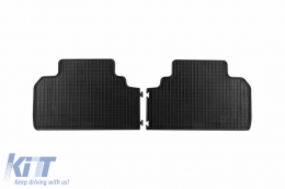 Specific rubber mats suitable for Opel Ampera after 2017, 4-piece set, black color-image-6226145
