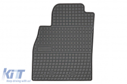 Specific rubber mats suitable for Opel Ampera 2012-2014, 4-piece set, black color from Frogum El Toro series-image-6230697