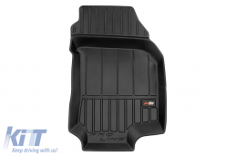 Specific rubber mats suitable for Opel Astra G wagon 1998-2009, 4-piece set, black color, with 24-month warranty from Frogum 3D ProLine series.-image-6222595